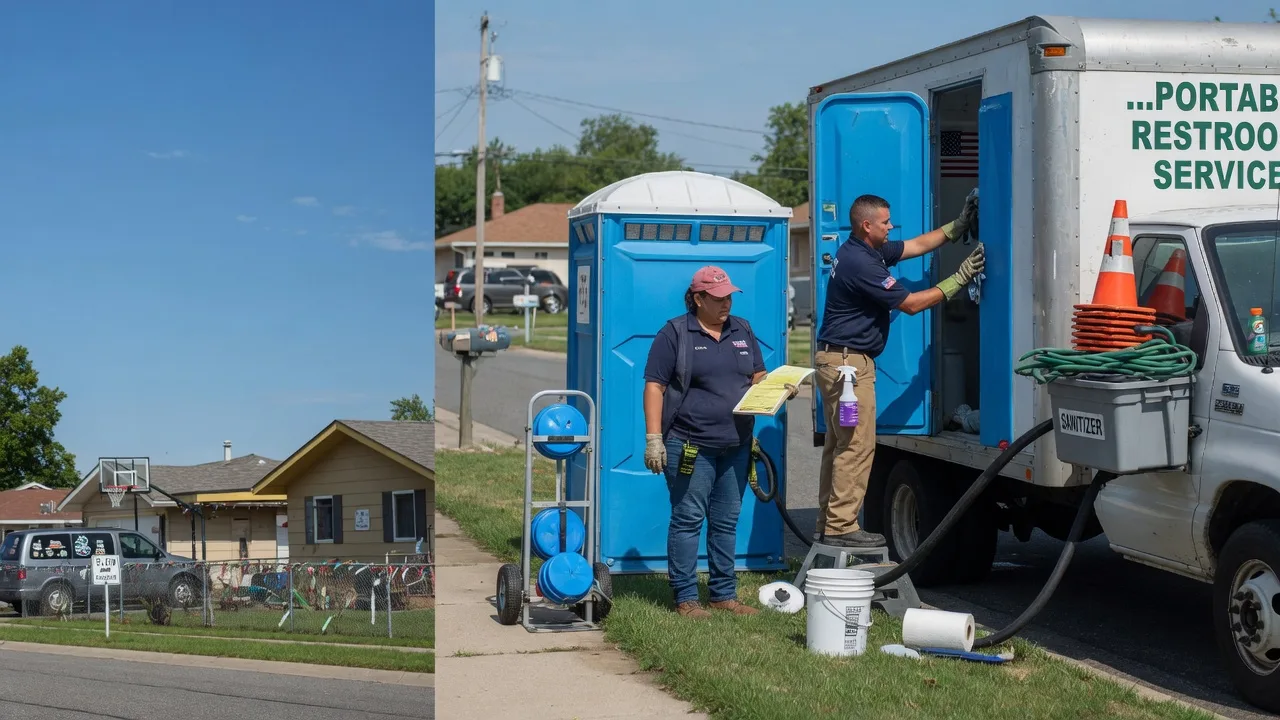 Portable Toilet Rental in Cambria, WI near me